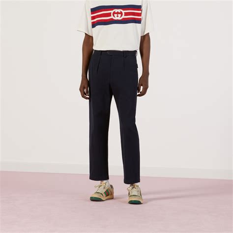 pantalone elegante sabbia gucci uomo|Pantaloni Gucci da uomo .